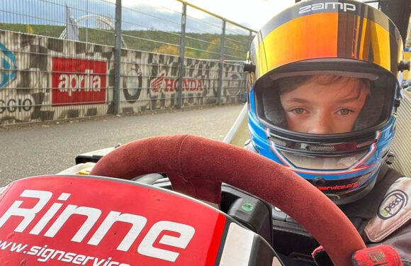 300 gedrehte Runden zeigen Wirkung: Erfreuliche Ergebnisse für Mads Rinne im Kart
