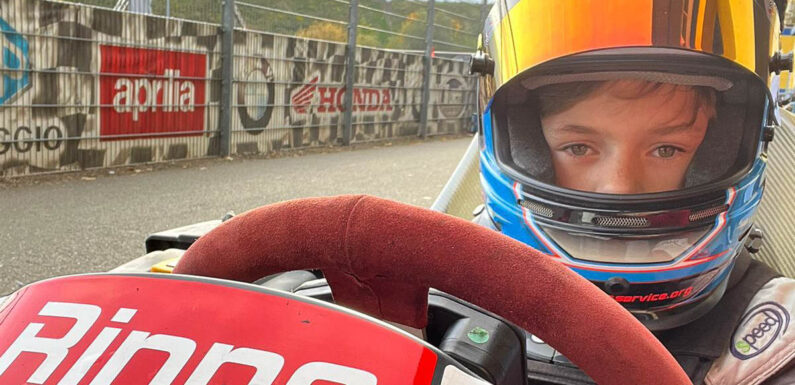 300 gedrehte Runden zeigen Wirkung: Erfreuliche Ergebnisse für Mads Rinne im Kart