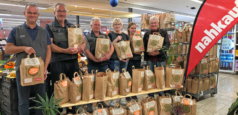 200 Tüten für die Bückeburger Tafel