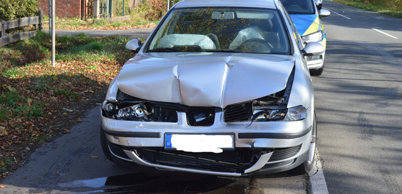 Auffahrunfall in Röcke