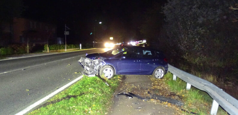 Achum: Vorfahrtsunfall an der Nordtorstraße