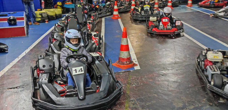 Kartfahren verbrennt Kalorien: Stadthäger Motor Club stärkt sich nach Indoor-Training