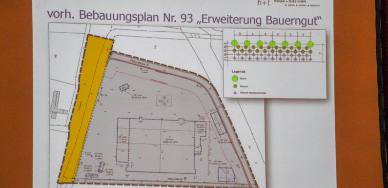 Bückeburg: Verwaltungsausschuss fasst Beschluss zur Auslegung der Planungen für Bauerngut-Erweiterung