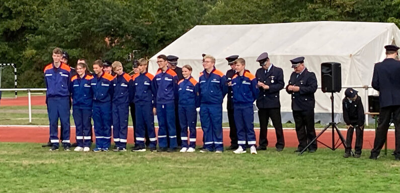 Sachsenhagen: Jugendfeuerwehren meistern Leistungsprüfung