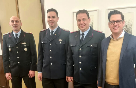 Ernennung des Ortsbrandmeisters der Ortsfeuerwehr Scheie