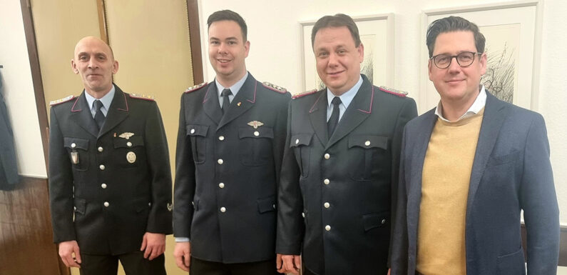 Ernennung des Ortsbrandmeisters der Ortsfeuerwehr Scheie