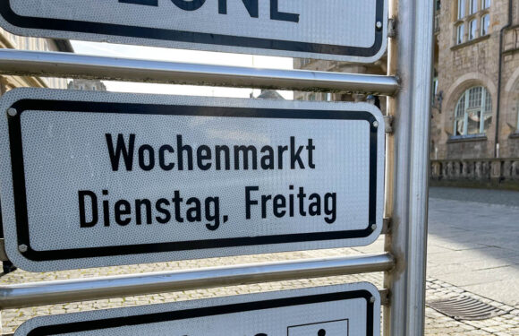 Wochenmarkt am 9. Januar in Bückeburg abgesagt