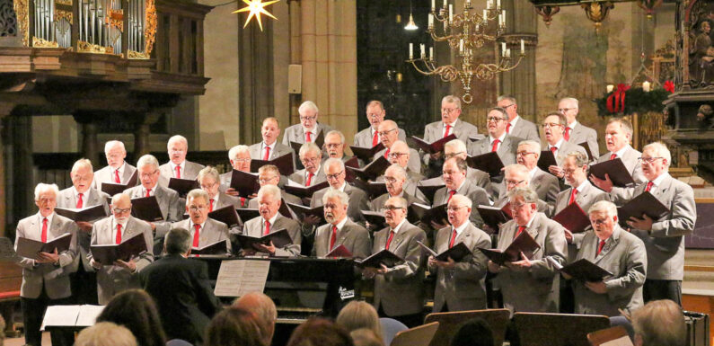 „Wünsche zur Weihnachtszeit“ vom Männerchor „Liederkranz“ Enzen-Hobbensen