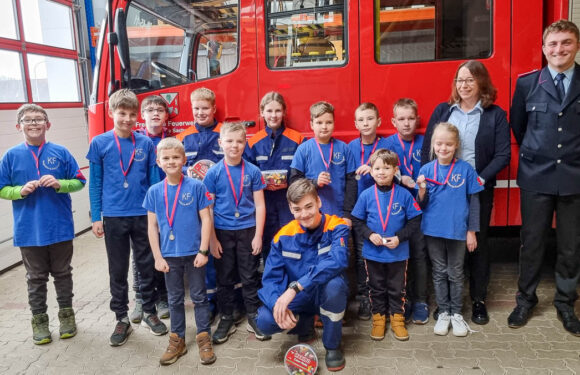 Mitgliederbestand der Kinderfeuerwehr Hagenburg befindet sich im Aufwind
