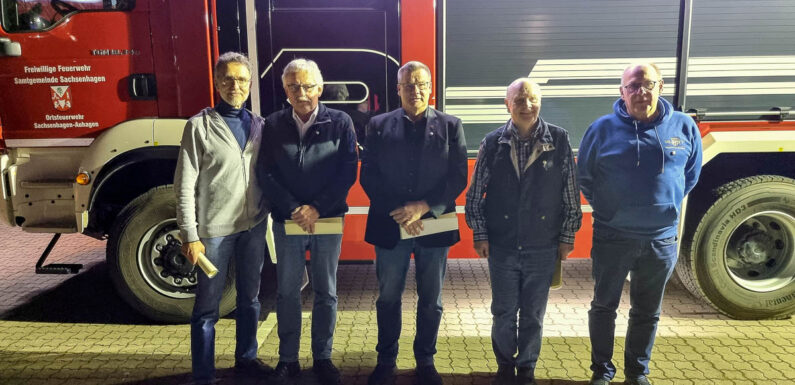 Ausbildung, Jugendarbeit und Ehrungen im Fokus der Feuerwehr Sachsenhagen