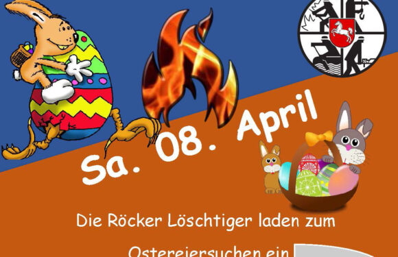 Röcke: Ostereiersuchen bei der Kinderfeuerwehr „Löschtiger“