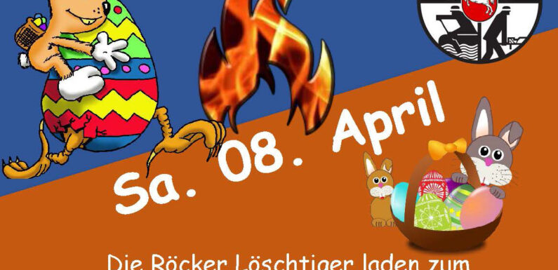 Röcke: Ostereiersuchen bei der Kinderfeuerwehr „Löschtiger“