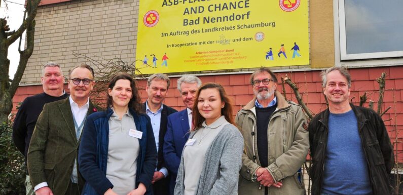 Platz für 125 Flüchtlinge: „ASB-Place of Shelter and Chance“ in Bad Nenndorf vorgestellt