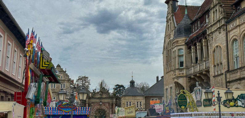 Der Frühjahrsmarkt in Bückeburg findet vom 8. bis 11.3.2024 statt