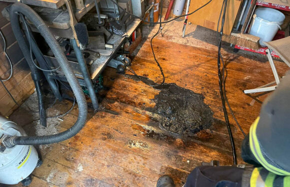 Luhden: Rasenmäher bei Reparaturarbeiten in Brand geraten