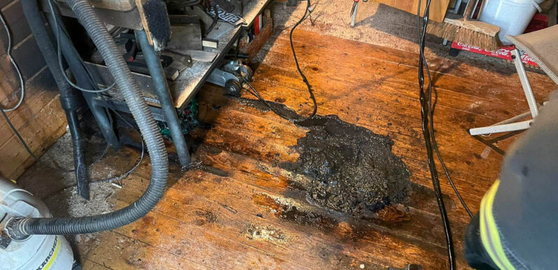 Luhden: Rasenmäher bei Reparaturarbeiten in Brand geraten