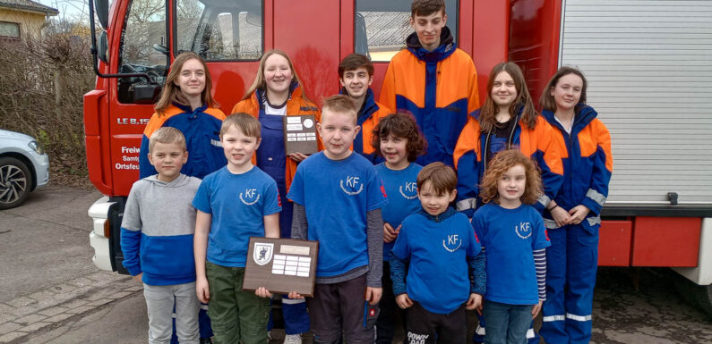 Traditionelle Winterwettbewerbe kehren zurück: Kinderfeuerwehr Hagenburg 2 und Jugendfeuerwehr Wölpinghausen/Wiedenbrügge-Bergkirchen 1 gewinnen