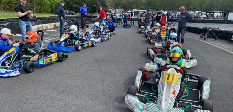 Kartslalom verläuft rund, Rundstrecke eher „eckig“: Veranstaltungen in beiden Serien am Wochenende