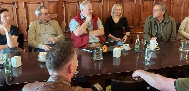 Bückeburg: „Jamaika“-Gruppe diskutiert mit Bürgern und Unternehmern über die Zukunft der Langen Straße