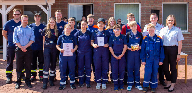 Jugendfeuerwehr Riehe-Waltringhausen gewinnt Freundschaftswettbewerb der Gemeindejugendfeuerwehr Nienstädt