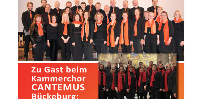 Allgäuer „Chor 96“ zu Gast beim Kammerchor Cantemus in Bückeburg