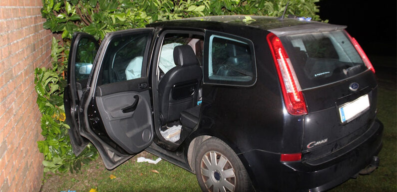 Mindener liefert sich Verfolgungsfahrt mit der Polizei und baut in Bückeburg einen Unfall