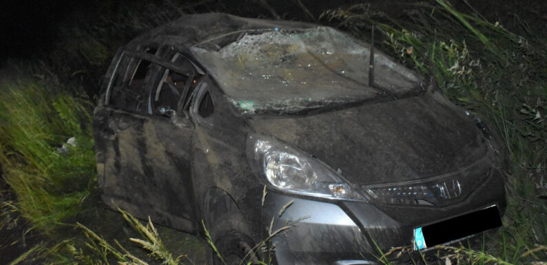 PKW überschlägt sich: Totalschaden bei Unfall zwischen Meinsen und Cammer