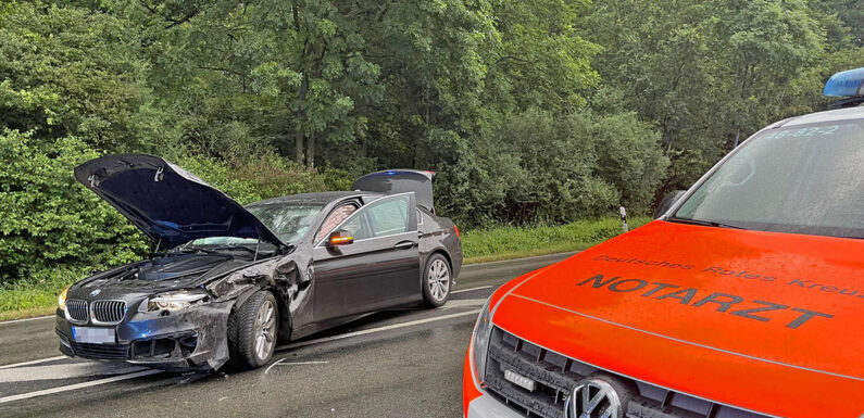 Zwei Verletzte bei Verkehrsunfall in Rolfshagen