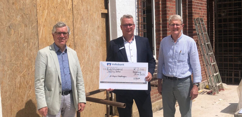 Volksbank in Schaumburg und Nienburg spendet Einnahmen aus Regionalschau für Hospiz-Neubau