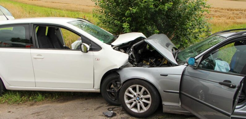 Acht Verletzte bei Frontalzusammenstoß zwischen Ahnsen und Bergdorf