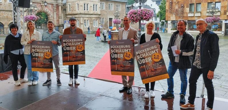 „Bückeburg schäumt über“ vom 4. bis 6. August 2023 auf dem Marktplatz