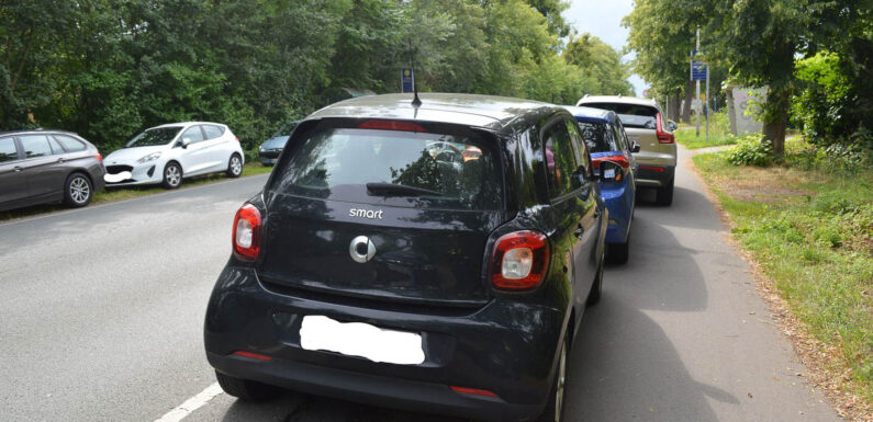 Bürgerbeschwerden wegen Parkverstößen: Polizei Bückeburg schreibt 43 Anzeigen