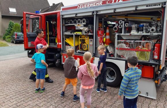 Ferienspaßaktion bei der Kinder- und Jugendfeuerwehr Röcke