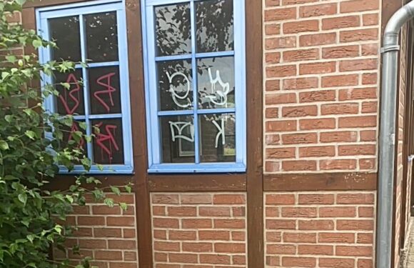 Wendthagen: Vandaliamus an Buswartehäuschen