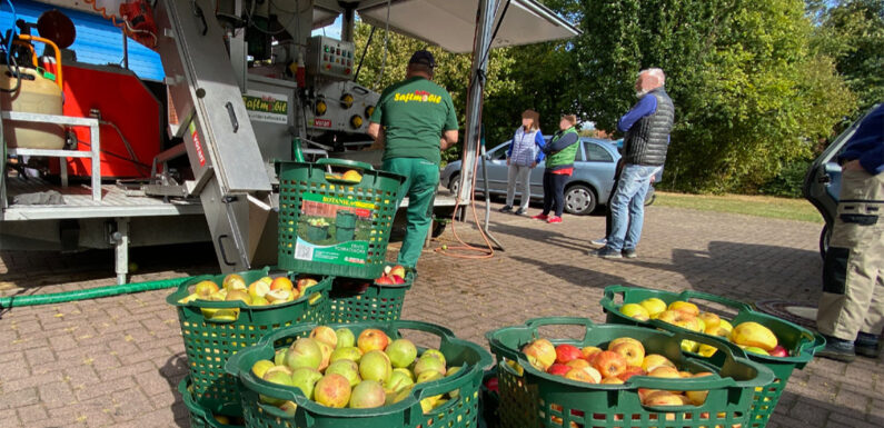 Uchter Saftmobil macht Halt in Meinsen-Warber