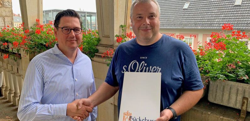 Christian Dreyer feiert 25-jähriges Dienstjubiläum bei der Stadt Bückeburg