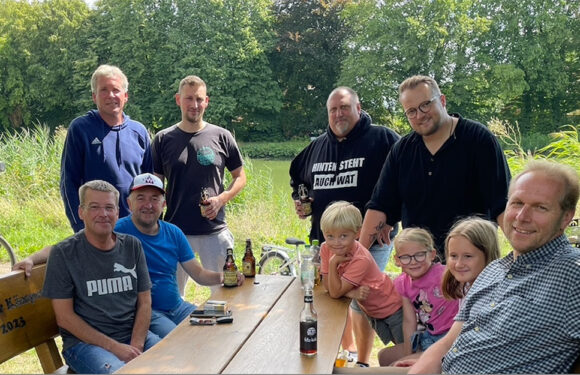 Meinsen-Warber: Neue Sitzfläche am Mittellandkanal eingeweiht