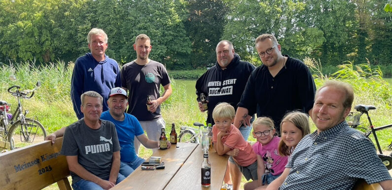 Meinsen-Warber: Neue Sitzfläche am Mittellandkanal eingeweiht