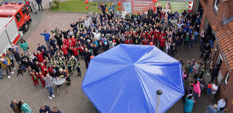 Kinderfeuerwehr wird 10 Jahre alt: „Röcker Löschtiger“ feiert mit Geburtstagsprogramm