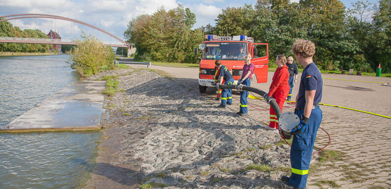 ASB, DLRG, DRK, Feuerwehr, THW: Bückeburger Hilfsorganisationen verbringen gemeinsames Übungswochenende