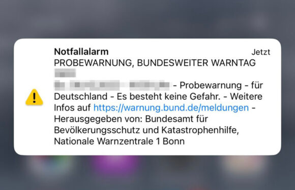 Bundesweiter Warntag: Am 11. September wird wieder der Probealarm ausgelöst