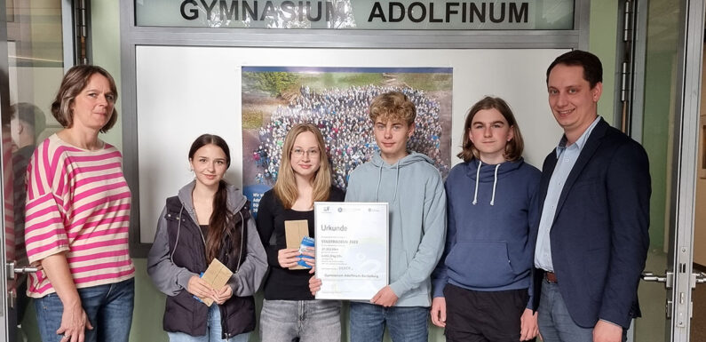 „Nächstes Mal Gold“: Adolfinum Bückeburg erreicht zweiten Platz beim Stadtradeln