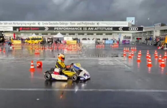 Platz Vier für Nevio Ilias beim Kartslalom-Bundesendlauf