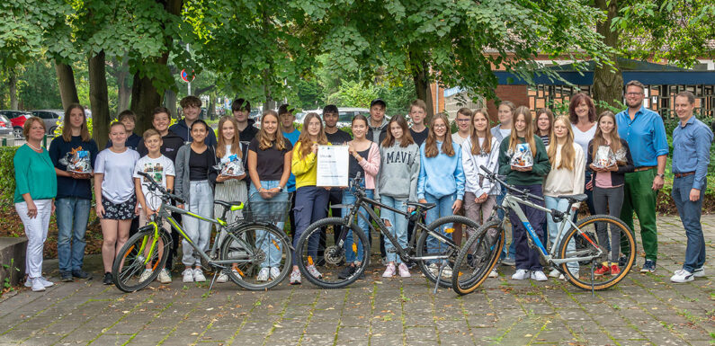 37535 Fahrradkilometer zurückgelegt: Ratsgymnasium Stadthagen gewinnt erneut das „Stadtradeln“