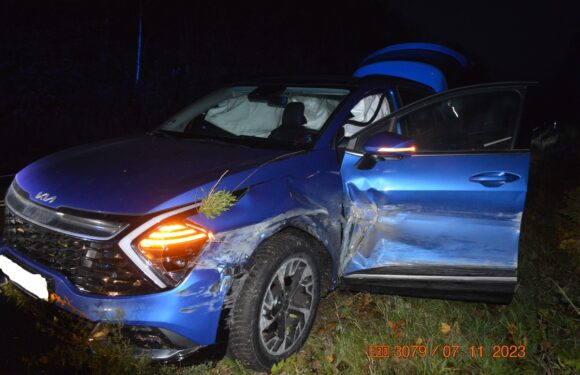 Unfall auf der B65 bei Bückeburg: Verlor der Autofahrer das Bewusstsein?