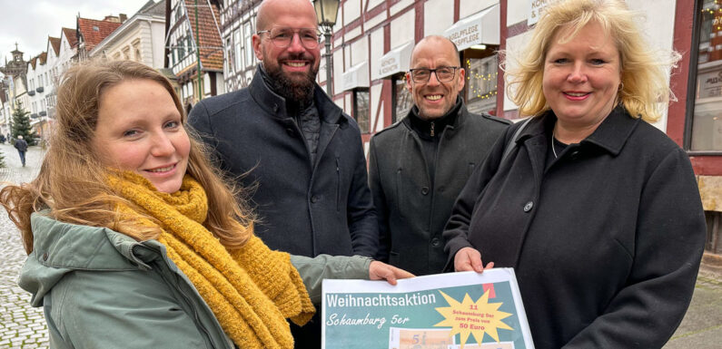 Zehn bezahlen, elf bekommen: „Schaumburg 5er“-Aktion startet am 1. Dezember