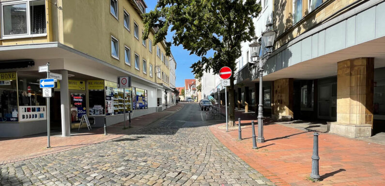 Vollsperrung in Minden: Letzter Kanalbau-Abschnitt in der Königstraße ist „besonders knifflig“