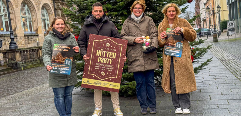 „Bückeburg glüht auf“: Weihnachtsmarkt vom 14. bis 17. Dezember 2023 im Herzen der Stadt