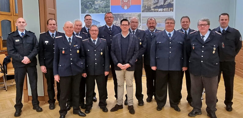 Mitglieder der Freiwilligen Feuerwehr Bückeburg in die Alters- und Ehrenabteilung verabschiedet