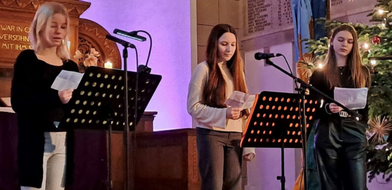 „So kann Frieden entstehen“: Weihnachtsgottesdienst der IGS Helpsen